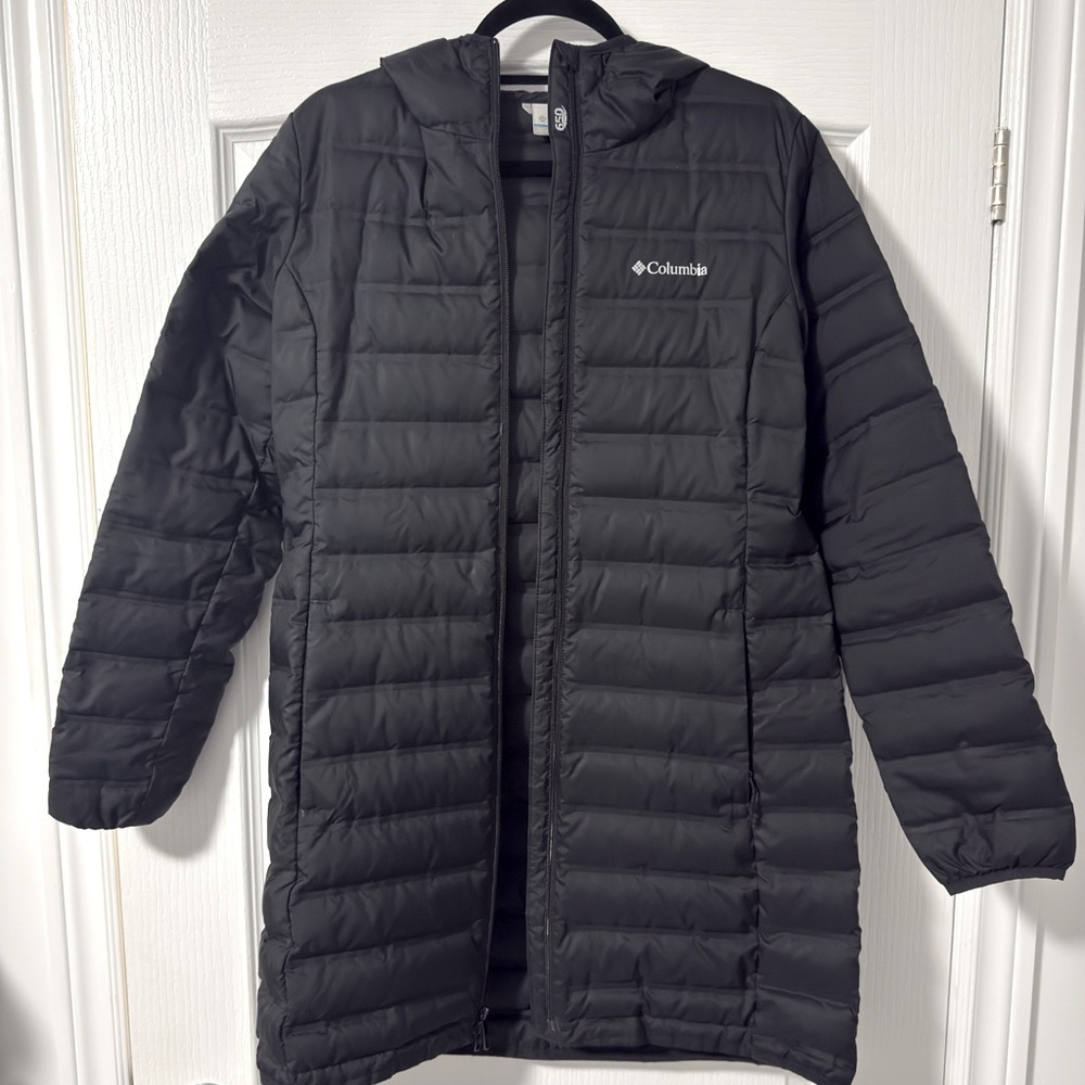 Columbia black light down jacket - women’s medium